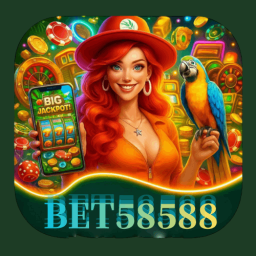 Imagem promocional da BET58588 mostrando a plataforma e suas vantagens